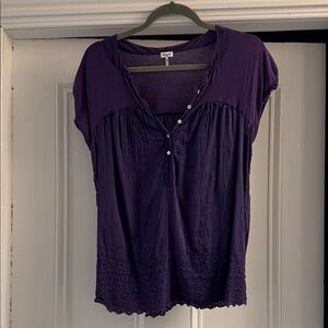 Splendid Purple Women's Top size large